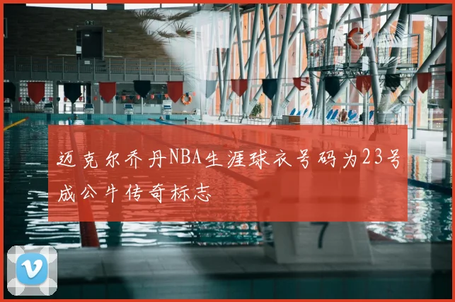 迈克尔乔丹NBA生涯球衣号码为23号成公牛传奇标志