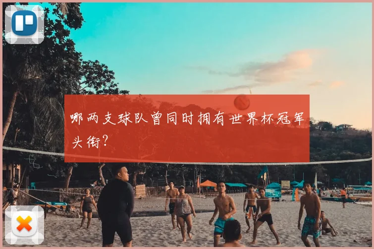 哪两支球队曾同时拥有世界杯冠军头衔？